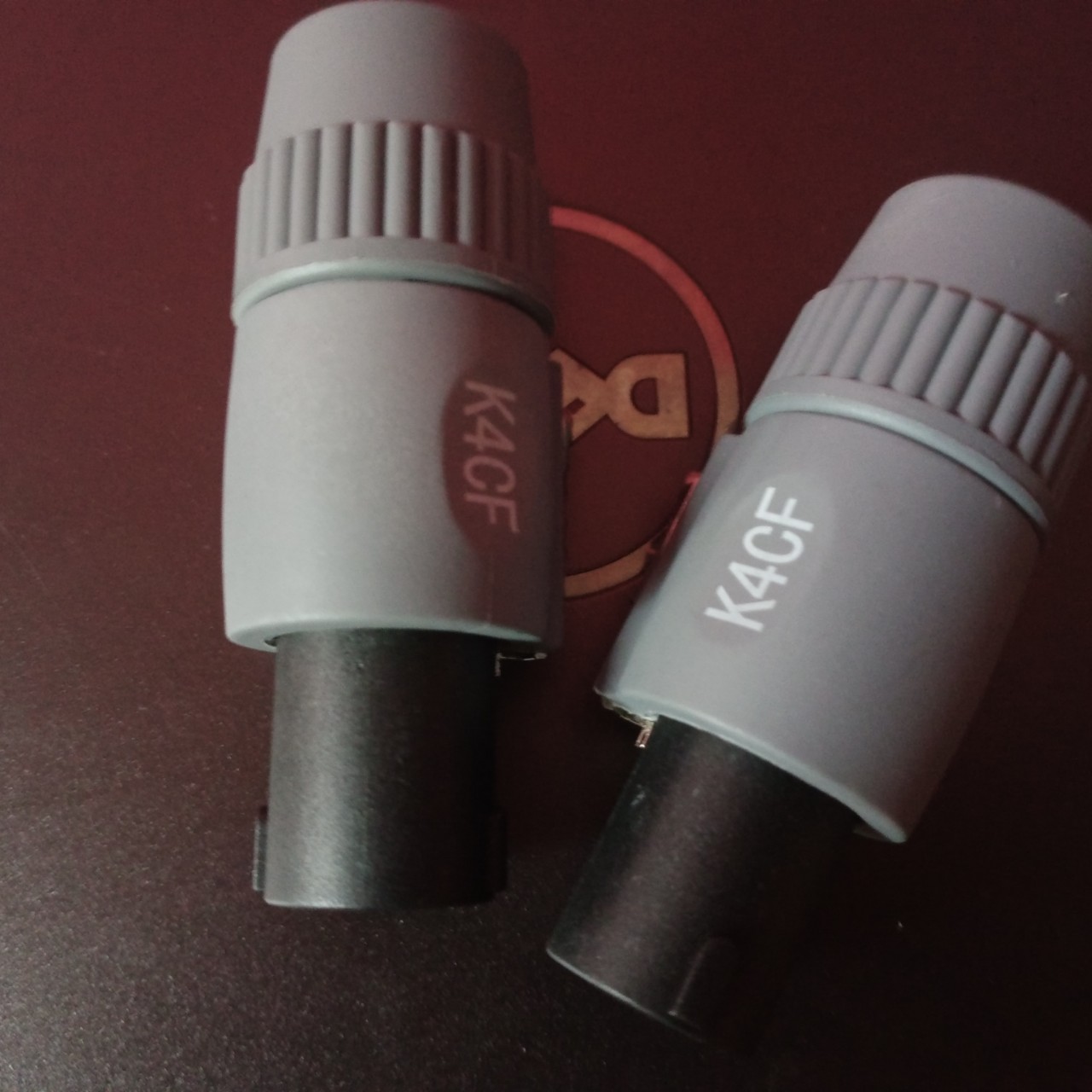 2 jack loa speakon đực K4CF