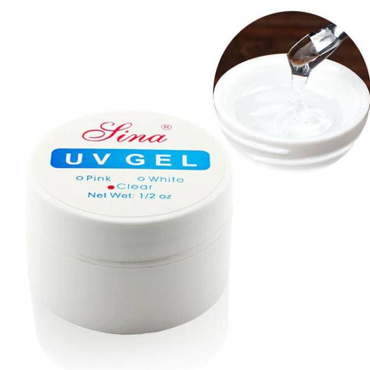 Gel nối móng Sina - Meixuan 3 màu (pink, white, clear)