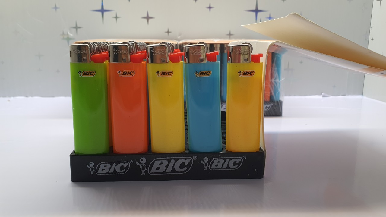 5 Cái Bật lửa Bic J3 Size Trung