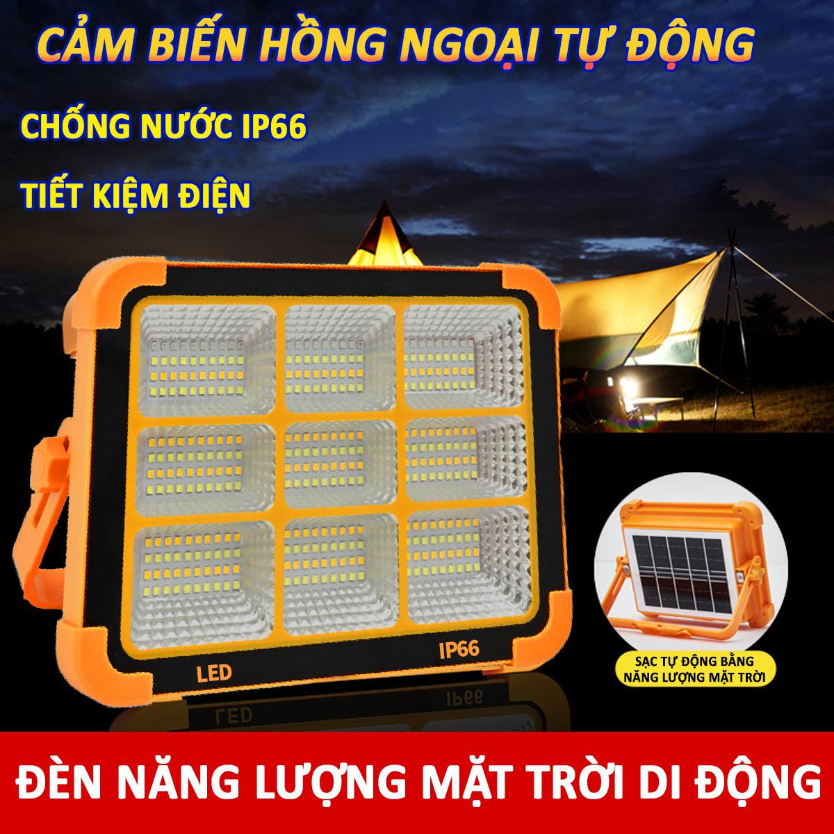 3. Các tiêu chí chọn mua đèn năng lượng mặt trời di động