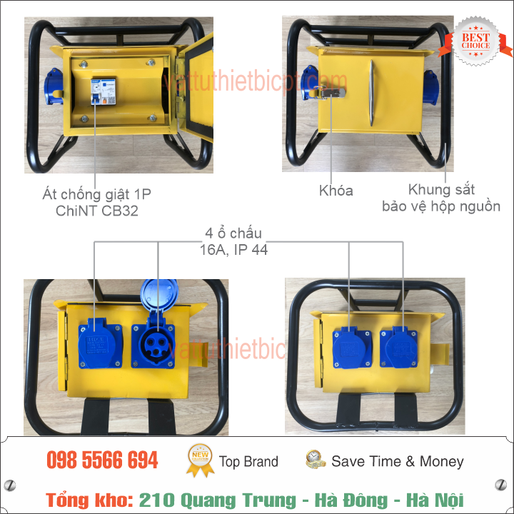 Hộp nguồn thi công/ Táp lô điện