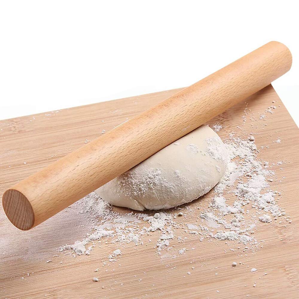 Cán Lăn Bột Gỗ 30cm