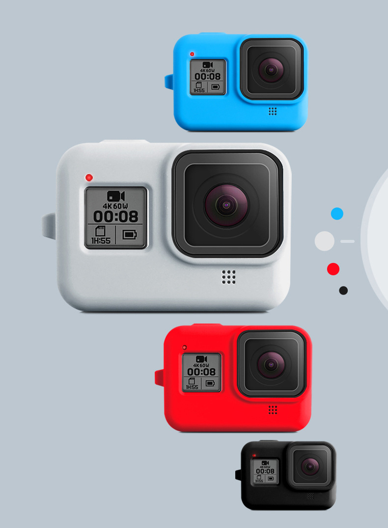 Vỏ silicon bảo vệ máy GoPro Hero 8