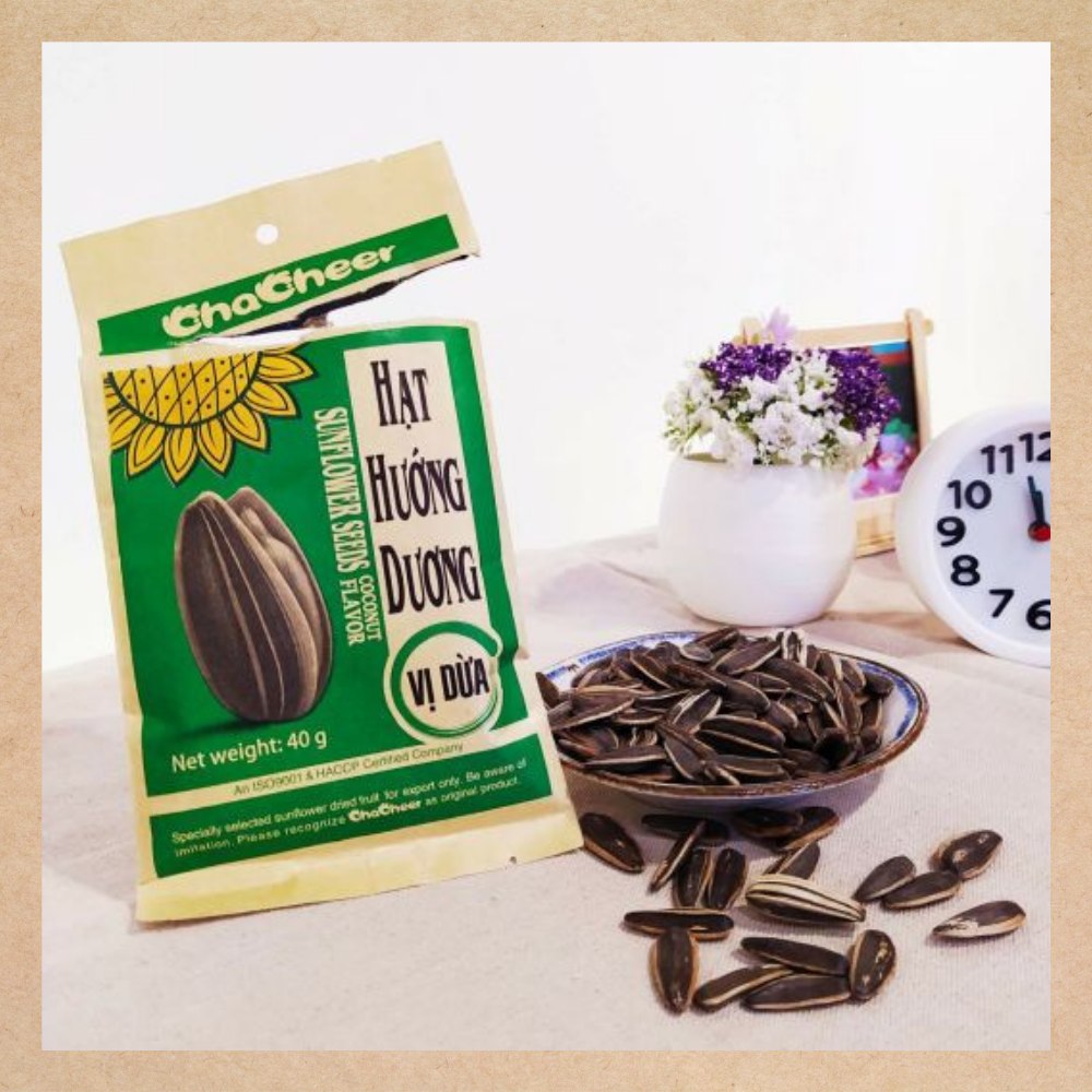 [RẺ VÔ ĐỊCH] HẠT HƯỚNG DƯƠNG VỊ DỪA GÓI 40G - DATE MỚI
