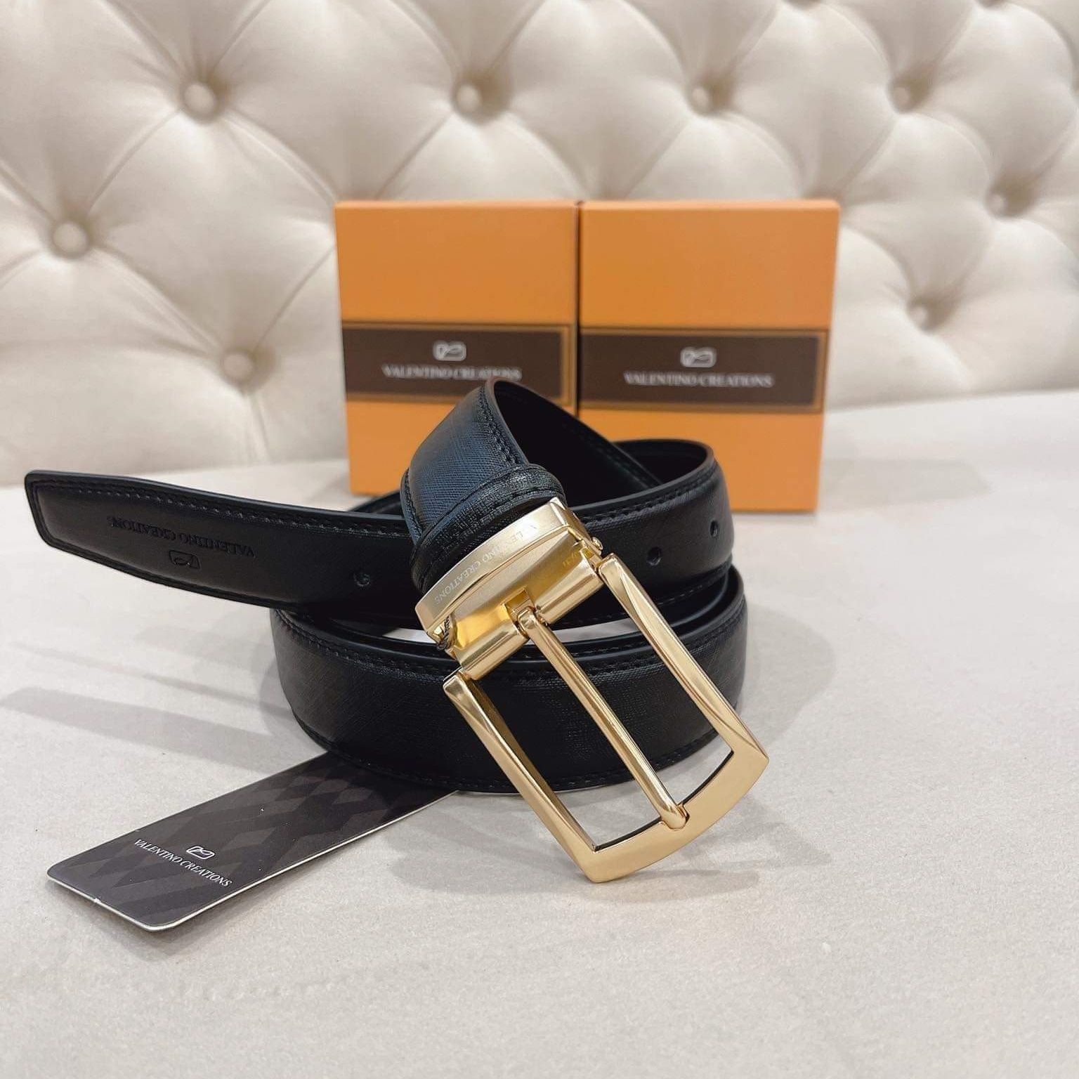 SẴN / FULLBOX - Thắt Lưng Nam Valentino Creations