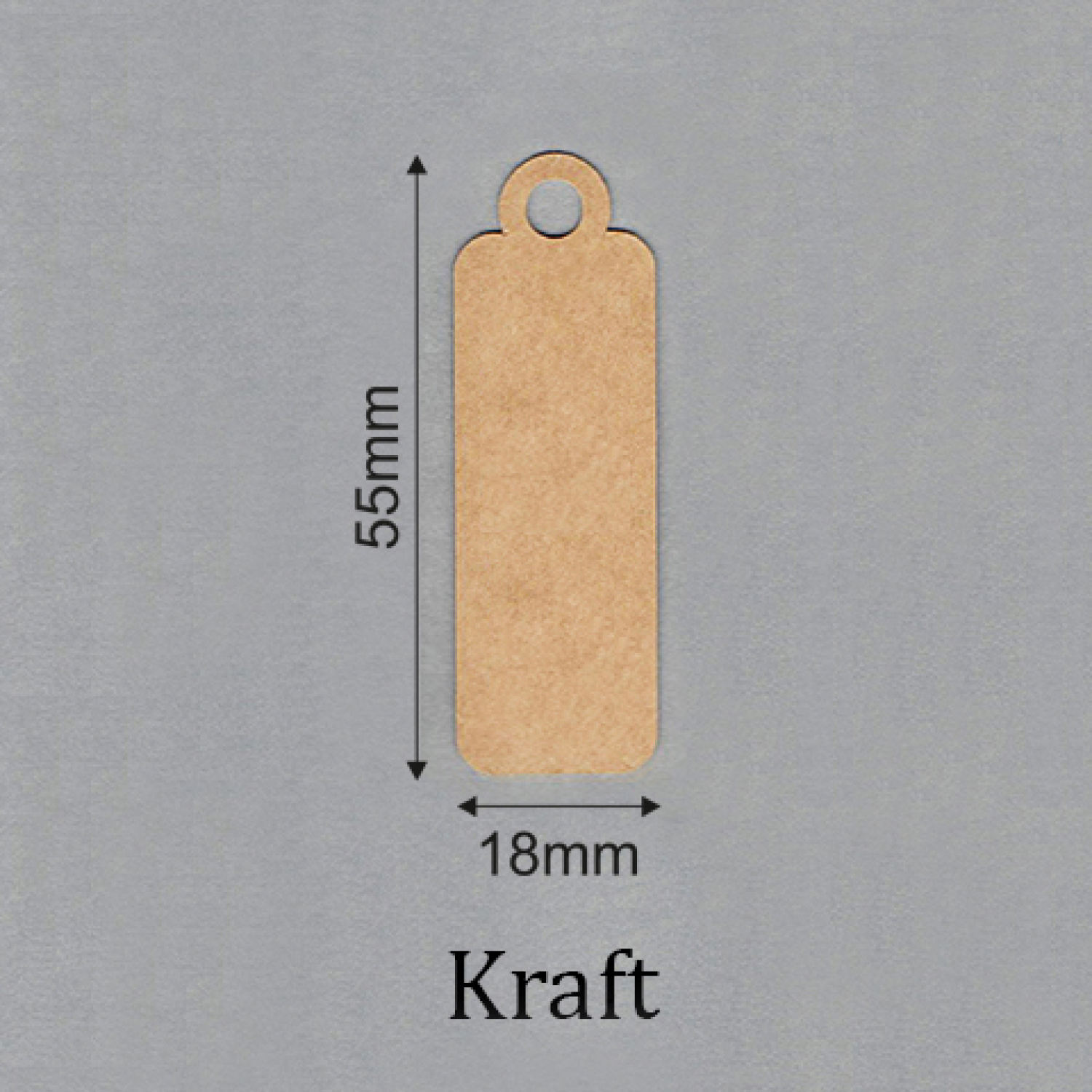 100pcs,Thẻ Tag Giấy Kraft / Trắng _Tag trang trí quà tặng