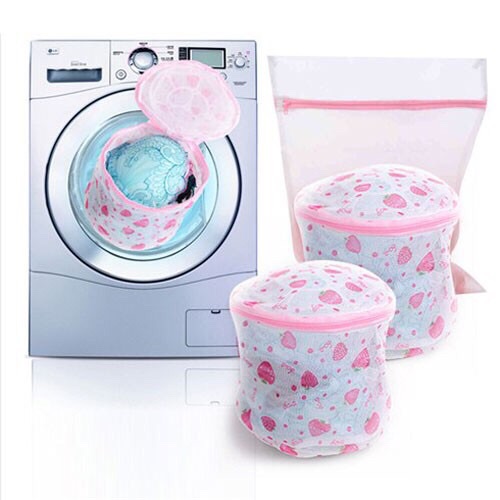 Túi giặt đồ lót hình tròn 12x15cm
