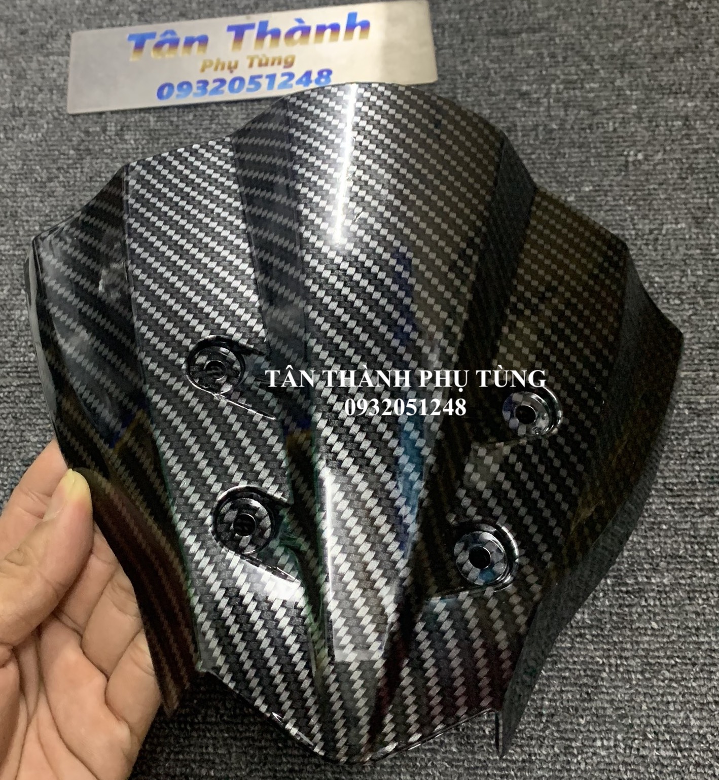 Mão Winner X kiểu hãng Honda Carbon
