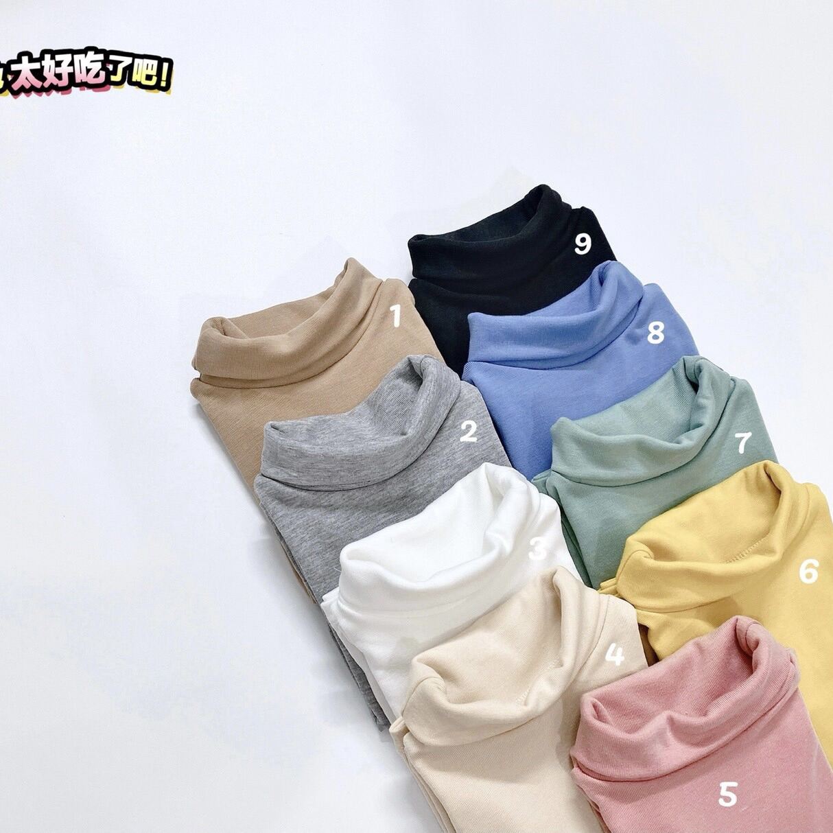 ÁO COTTON LEN CỔ 7P SIÊU DÀY DẶN CHO BÉ