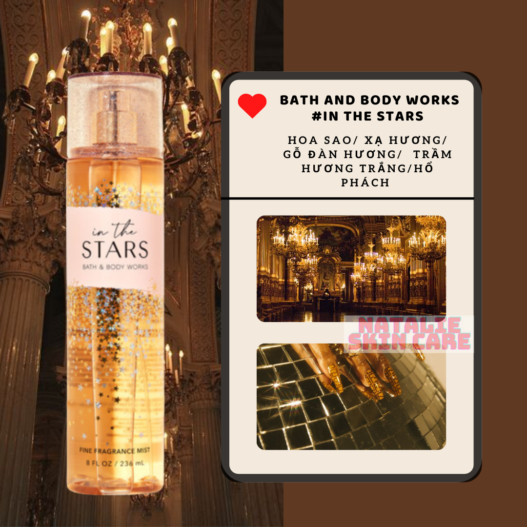 Xịt Thơm Toàn Thân Bath And Body Works In The Stars Body Mist 236ml