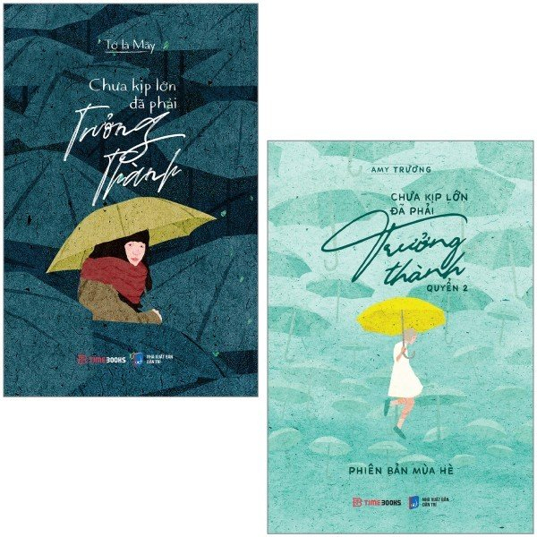 Fahasa - combo sách hay sách chưa kịp lớn đã phải trưởng thành - quyển 1 + quyển 2