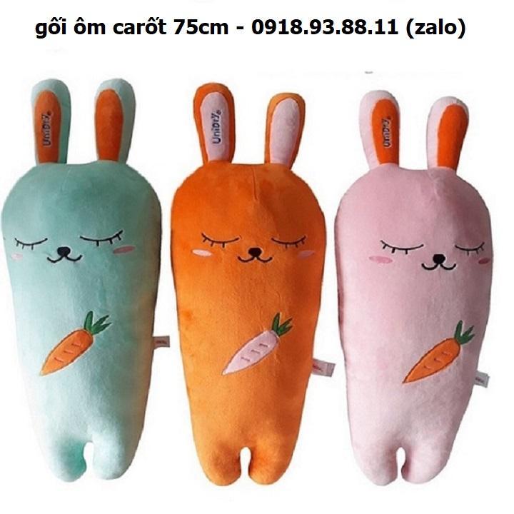 [HCM]gối ôm cà rốt - gối ôm carot