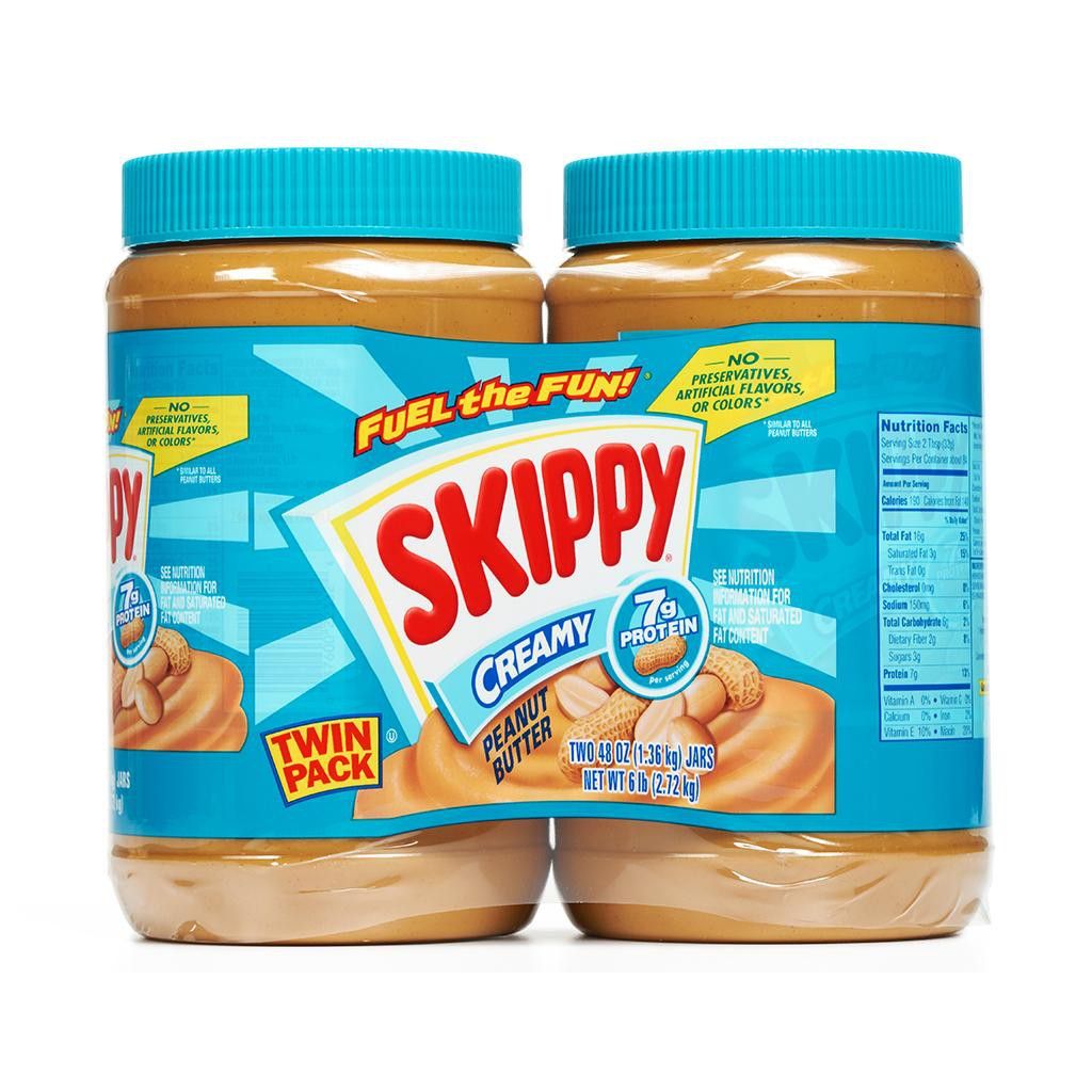 Bơ đậu phộng Skippy Peanut Butter x 2 hộp ( Cặp )