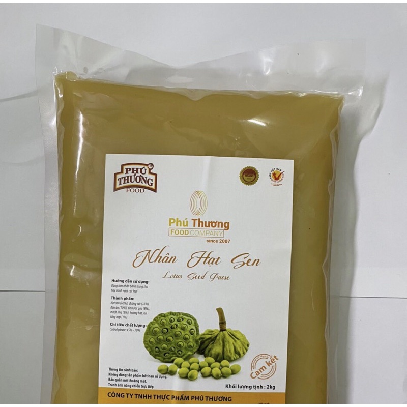 Nhân bánh trung thu Phú Thương 2kg nhiều vị