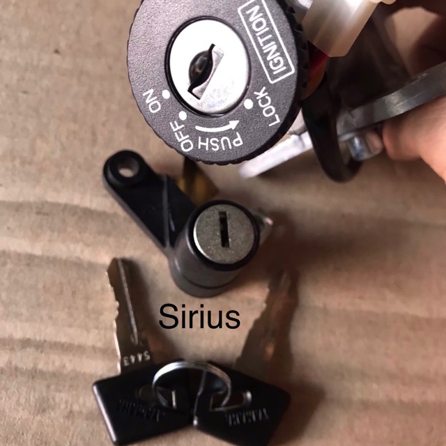 Ổ khoá xe Sirius hàng linh kiện loại 1