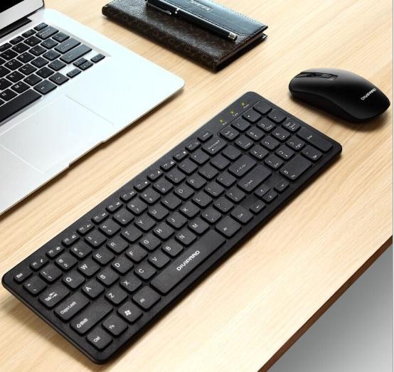 [HCM]Combo Phím Chuột Không Dây 2.4Ghz Siêu Mỏng DIVIPARD KM530