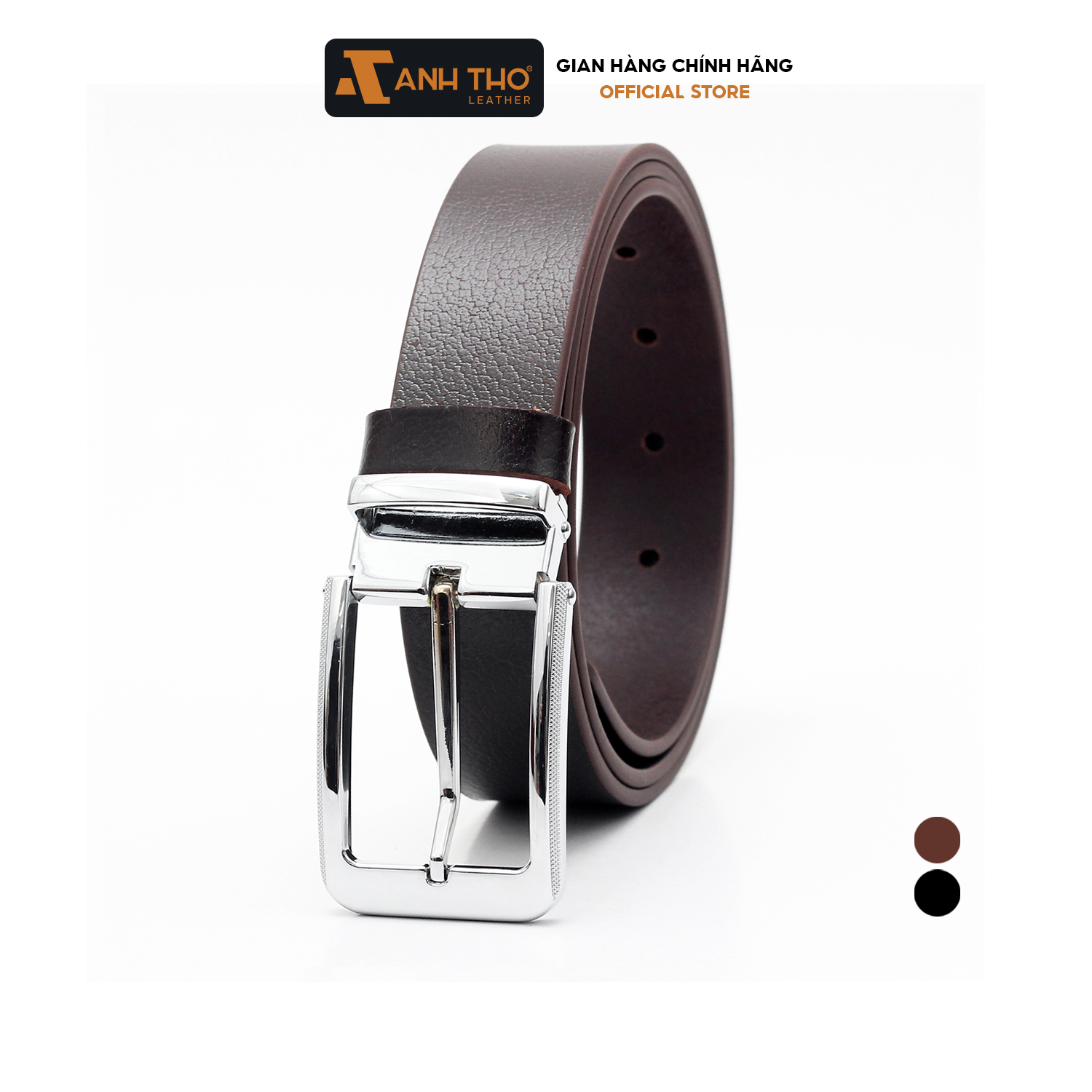Thắt lưng nam da bò AT Leather M4KK35-04