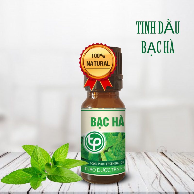 [HOT] Tinh Dầu Bạc Hà Nguyên Chất 20ml - Tấn Phát