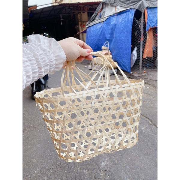 Giỏ tre, làn tre gói quà