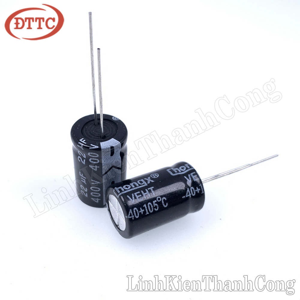 Tụ 22uF 400V (13x21mm)