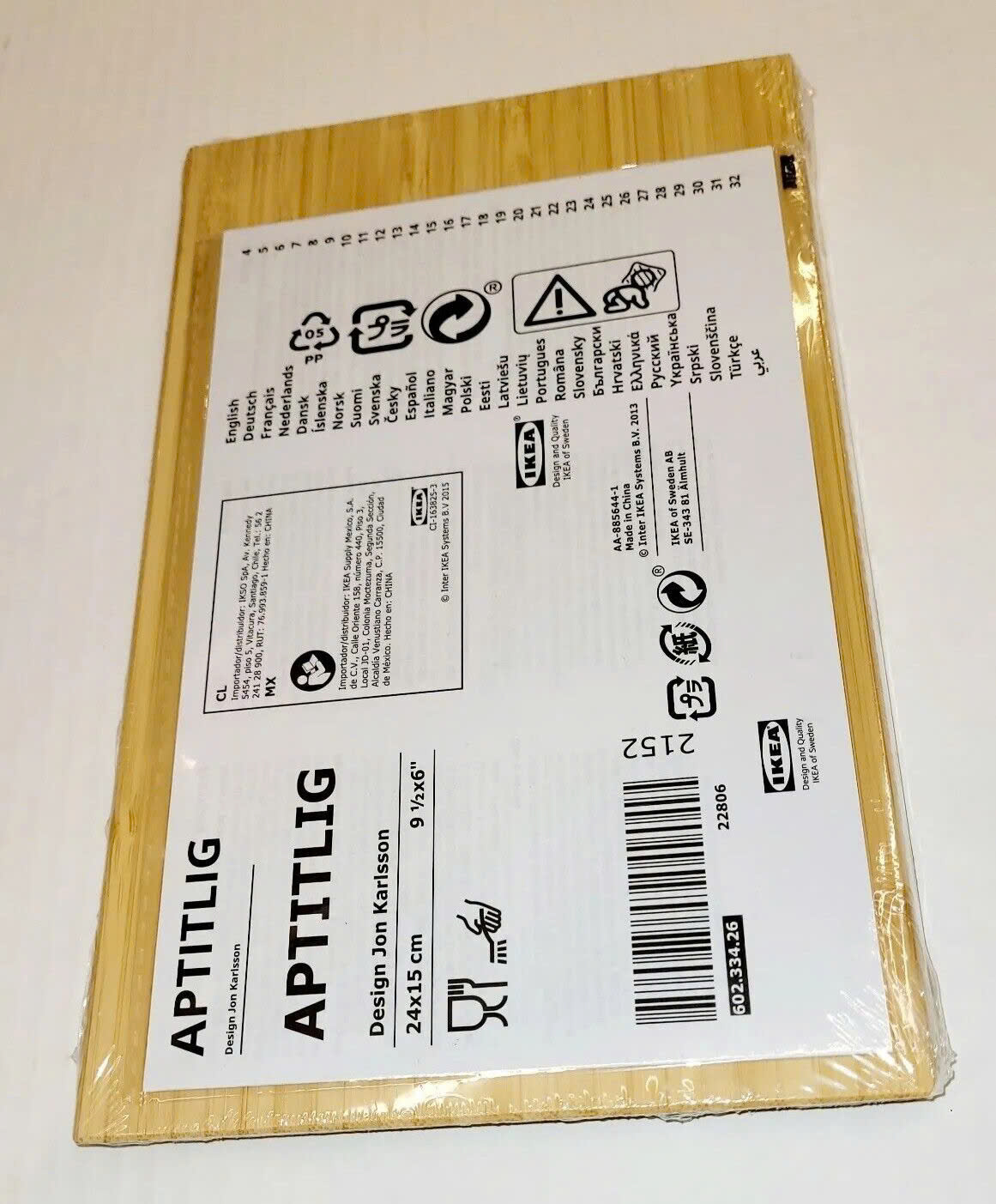 Thớt Tre 24x15xcm