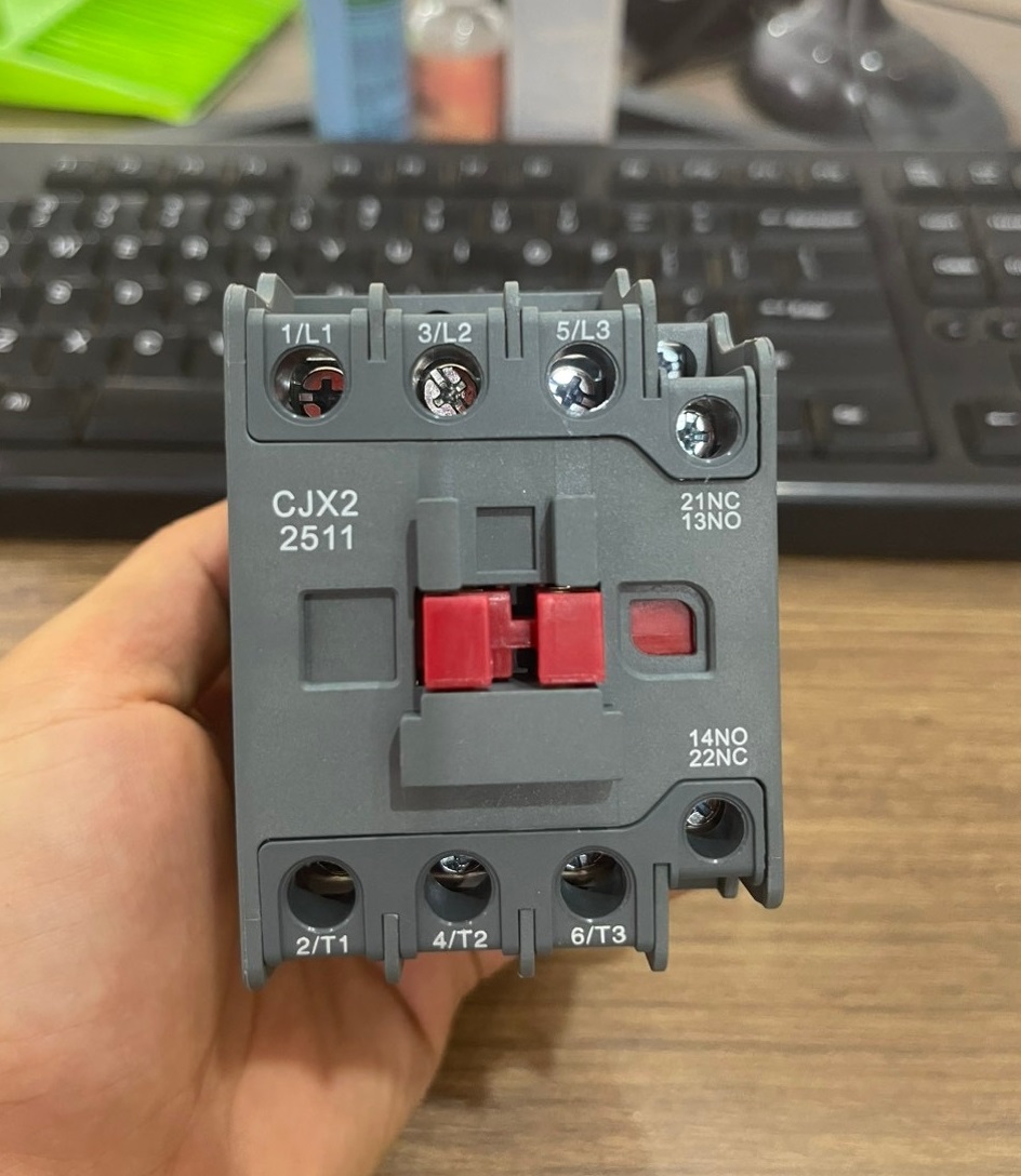 khởi động từ - contactor CJX2- 18A, 25A, 32A cuộn hút 220vac, 110Vac, 380Vac