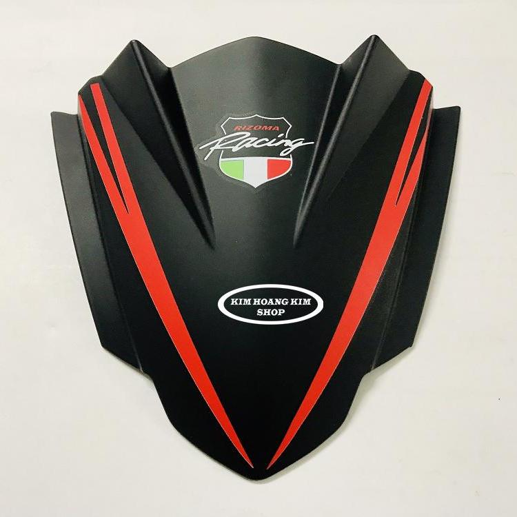 Ốp Mão ,ốp đầu đèn viền đỏ gắn Vario,Click,Wave.....