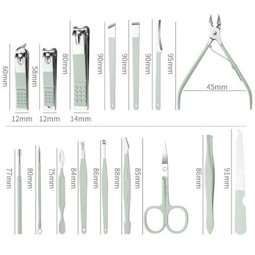 BỘ KIỀM CẮT MÓNG ĐA NĂNG 16 CHI TIẾT