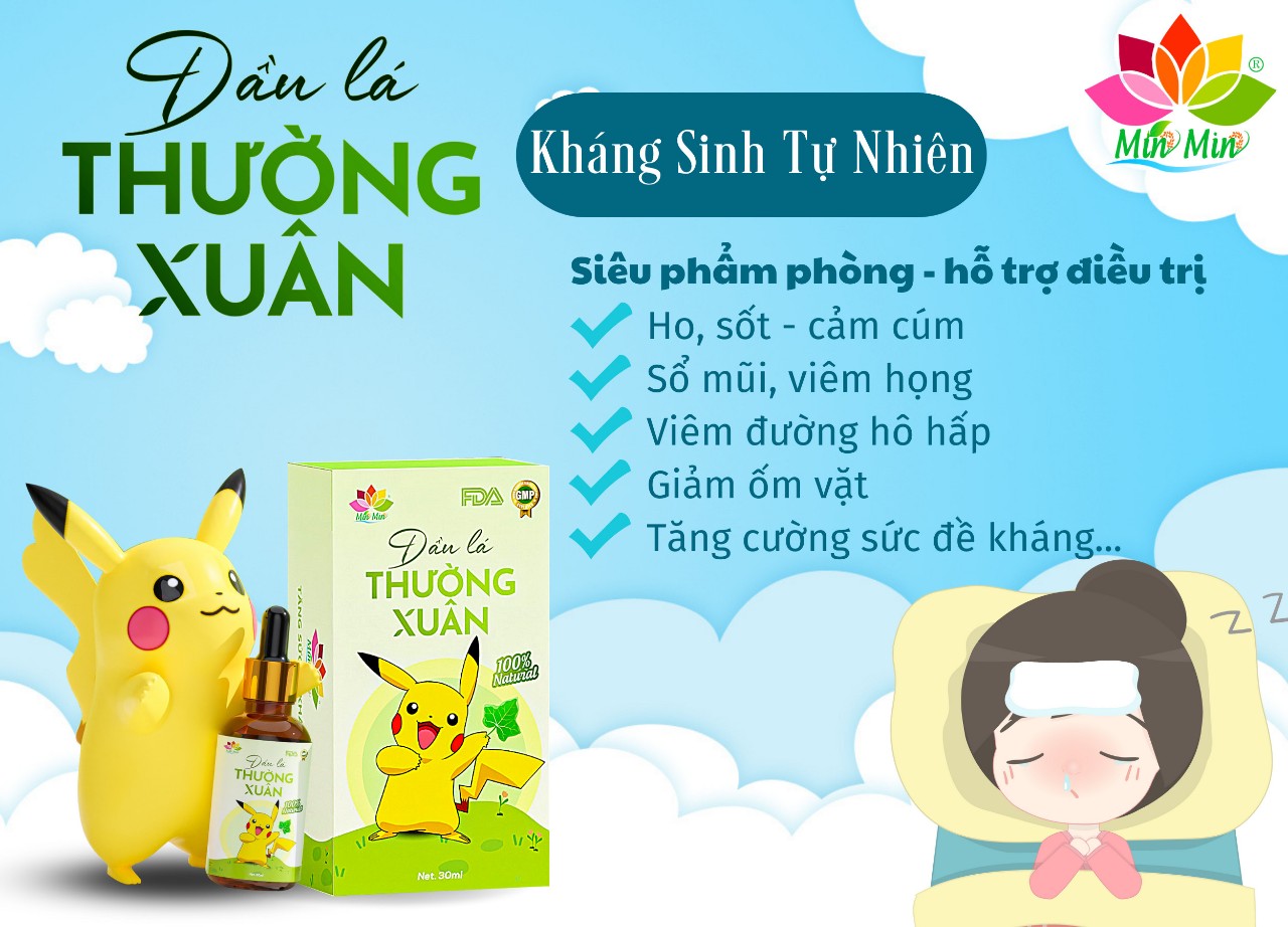 dầu lá thường xuân MinMin