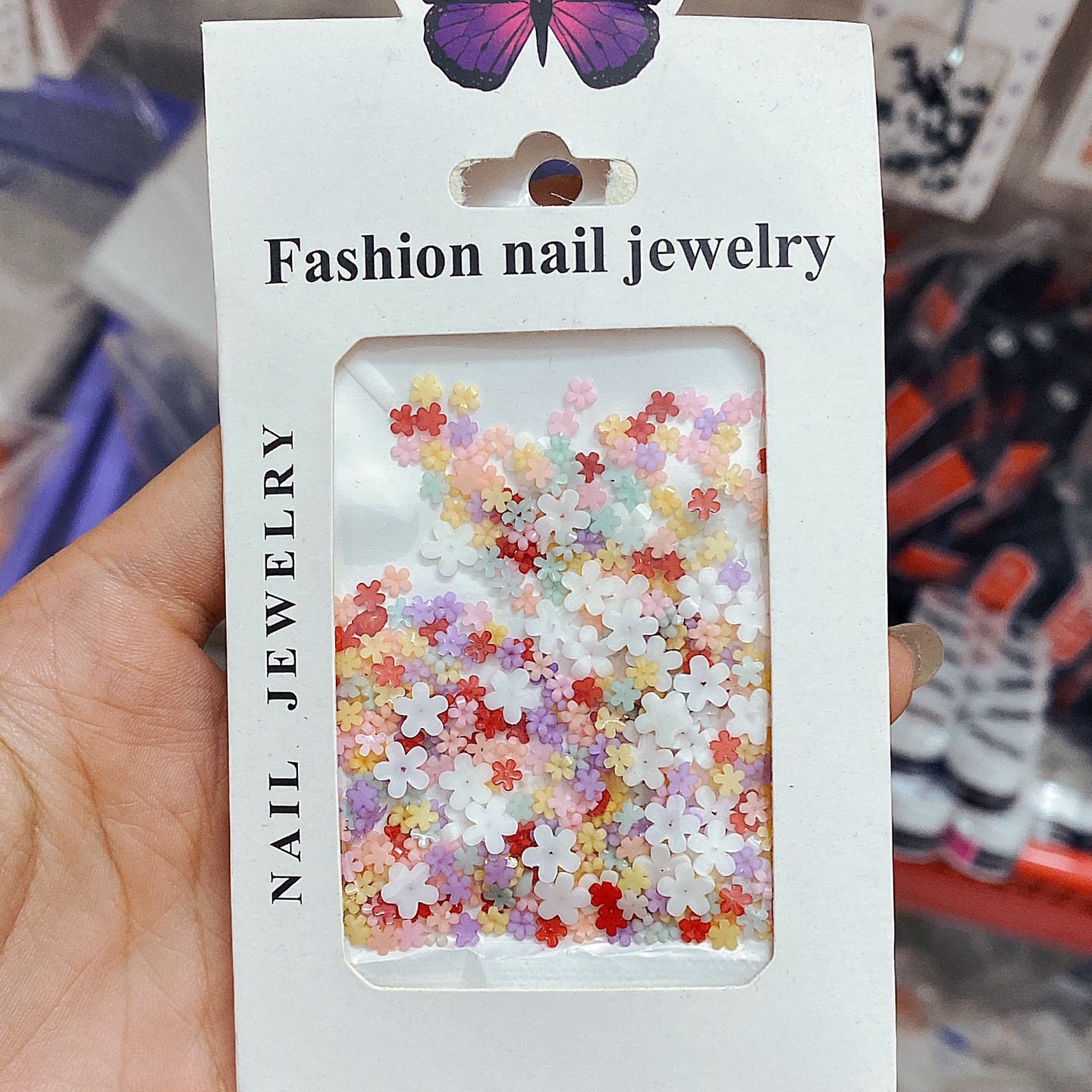 Charm Nơ Phụ Kiện Đính Móng - Mini Nails