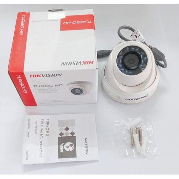 Camera HDTVI 2MP Dome Hikvision DS-2CE56D0T-IRP(C)