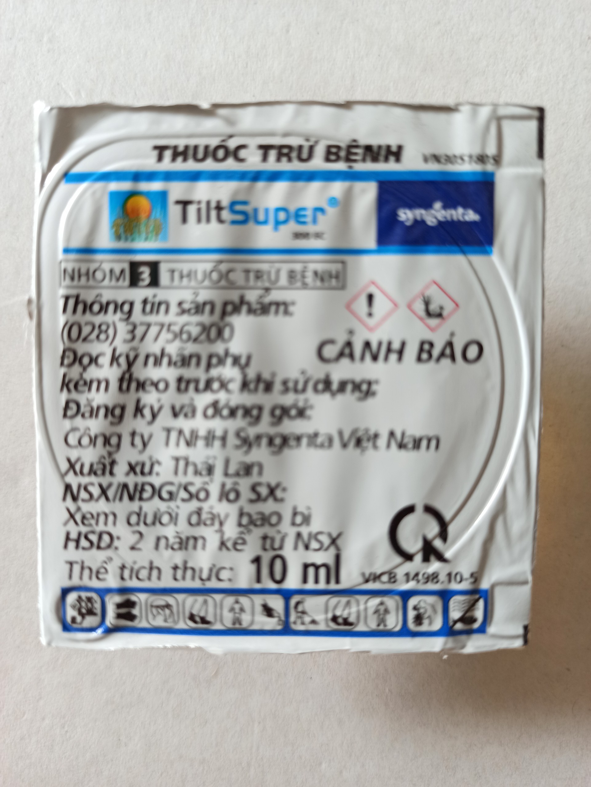Thuốc trừ bệnh TILT SUPER 300EC 10ml
