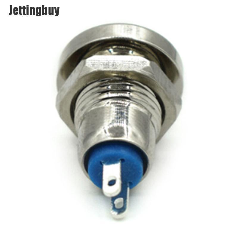 Jettingbuy 8mm mini metal push reset button switch on off high head switch push button