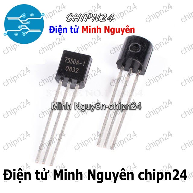[4 con] (DIP) IC HT7550 TO-92 (7550A-1 7550 5V 100mA) - HH003662