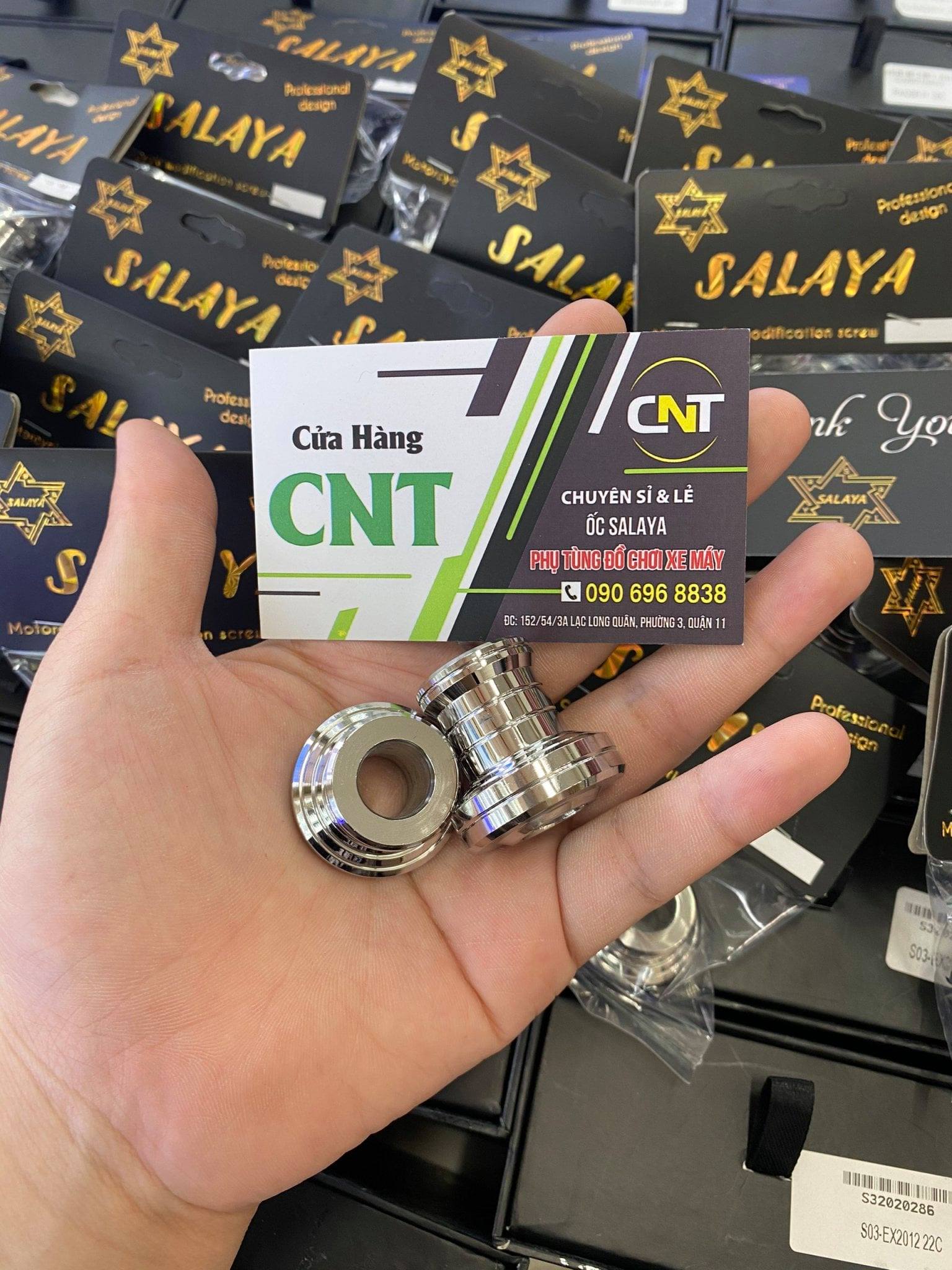 Cục canh bánh trước - sau cho xe Vario/Click ( SALAYA Inox 304 ).
