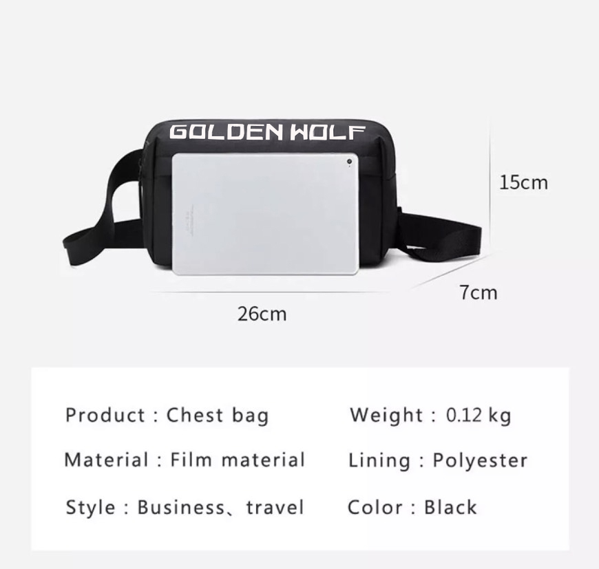 Túi Đeo Vai Thời Trang GOLDEN WOLF (W1)