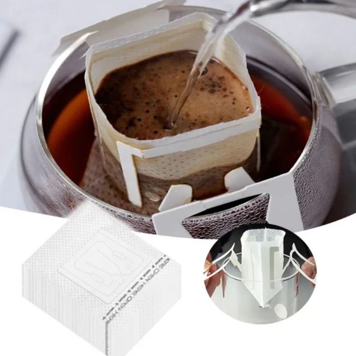 Fast Extraction Coffee Filter – Convenient Ear-Hanging Filter Bag, Standard Manual Brewing Quality