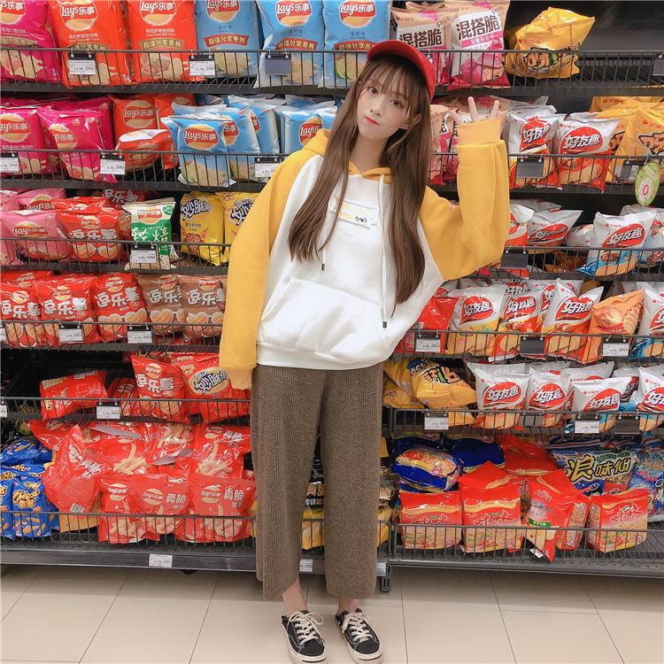[HCM]áo hoodie nữ phối kiểu đẹp TEN25