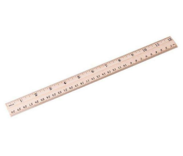 [HCM]Thước gỗ 30cm