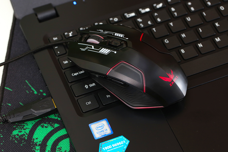 Chuột Gaming Zadez G-610M Đen