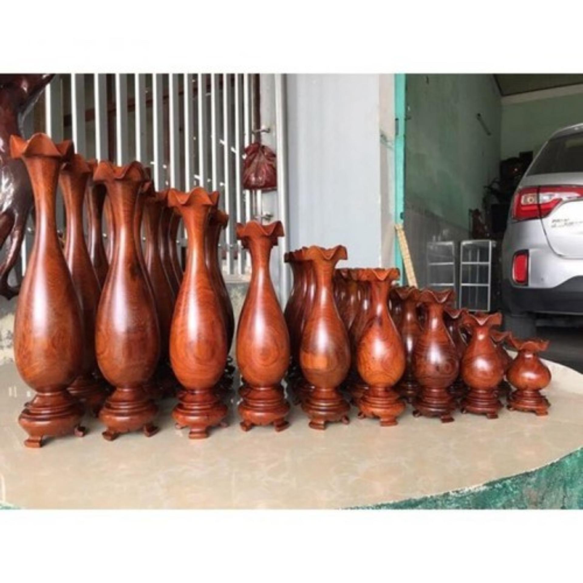 Bộ lục bình mini 9 món gỗ Hương lâu năm