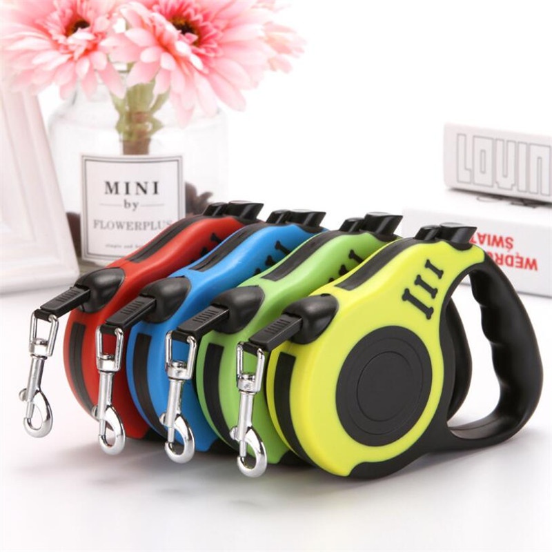 Dây Dắt Chó Mèo Tự Động Thu Gọn Dài 3M - 5M