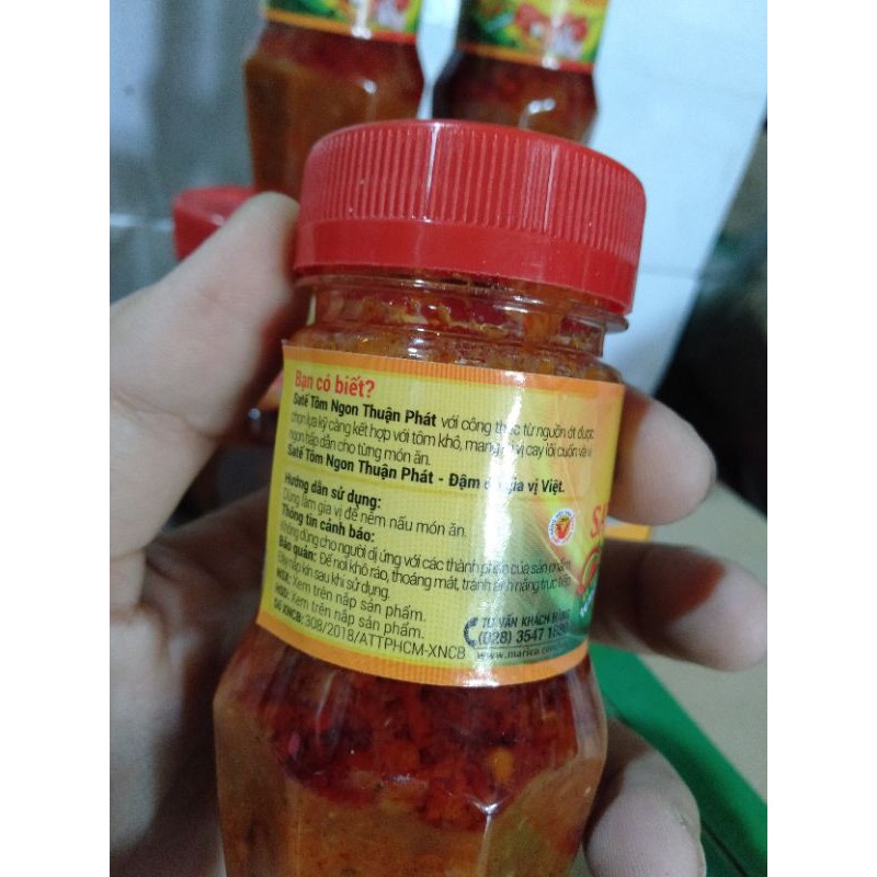 SATẾ TÔM NGON THUẬN PHÁT [hủ 85g]