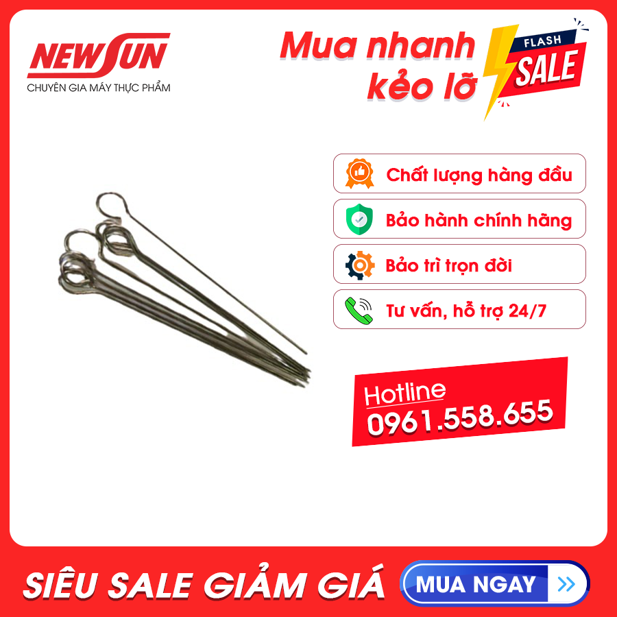 Combo30 xiên lu quay gà vịt NEWSUN