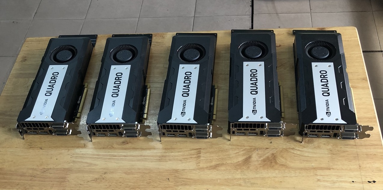 CARD MÀN HÌNH QUADRO K6000 (12GB / GDDR5 / 384 BIT) CHUYÊN ĐỒ HỌA