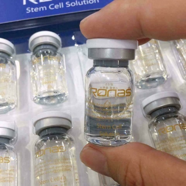 [HCM]Tế Bào Gốc Ronas Stem Cell Solution 1 Hộp 10 Lọ