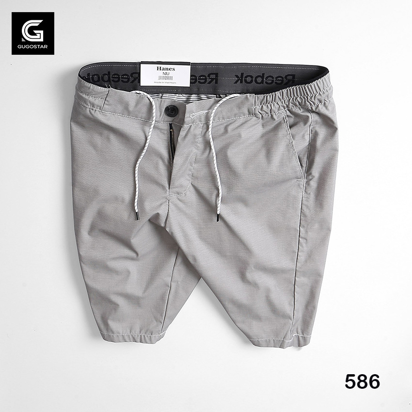 [HCM]Quần Short Nam Đẹp LƯNG THUN CHỮ GUGOSTAR G453
