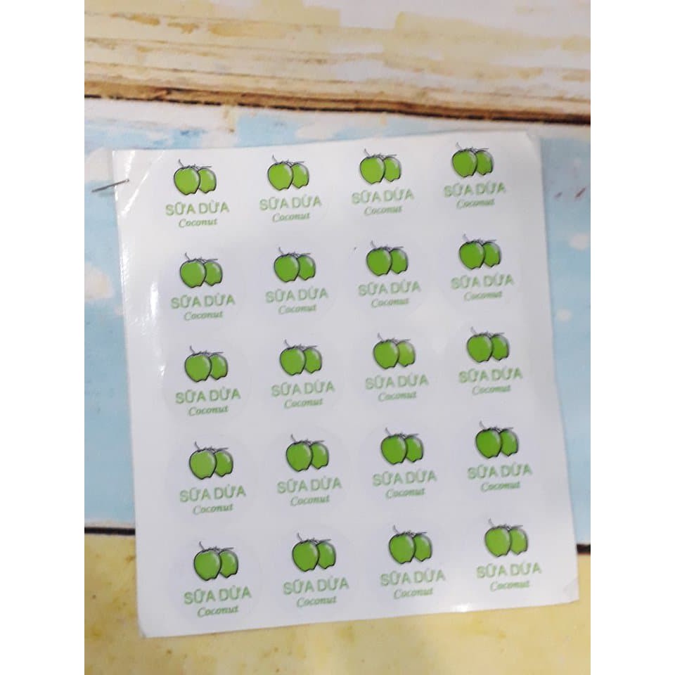 💥 20 tem dán nhân bánh trung thu