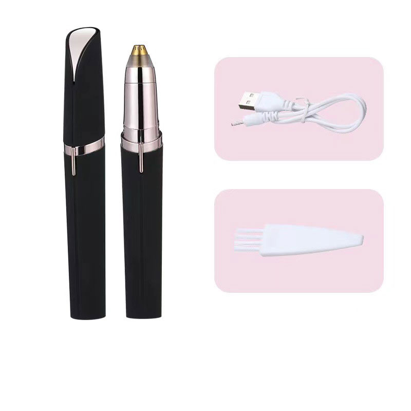 Electric eyebrow trimmer pen