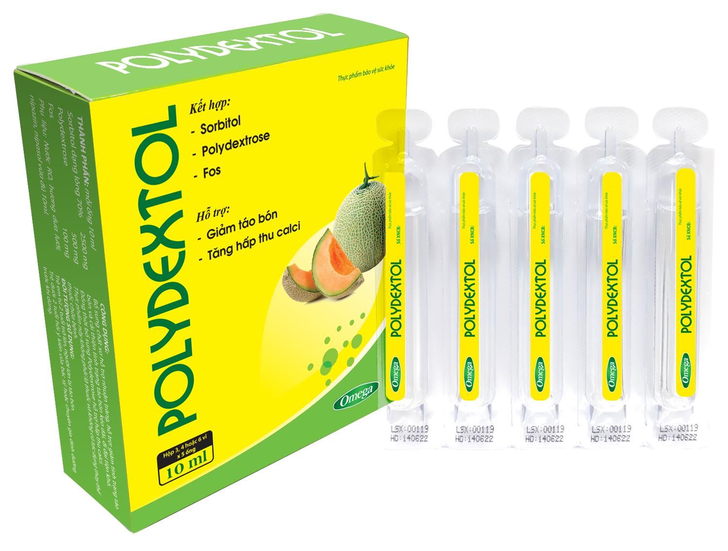 POLYDEXTOL Hỗ Trợ Giảm Táo Bón